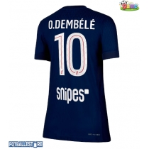 Paris Saint-Germain Ousmane Dembele #10 Hjemmedrakt Dame 2025-26 Kortermet